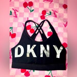 DKNY Black Sports Bra